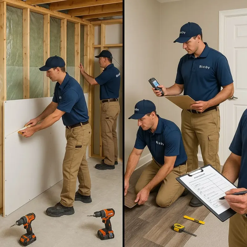 Repairs and Reconstruction process in Sherwood, OR